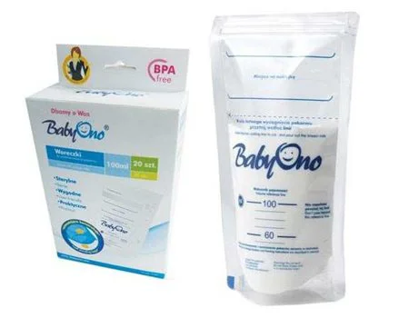 Пакеты для хранения молока BabyOno, 20 шт.