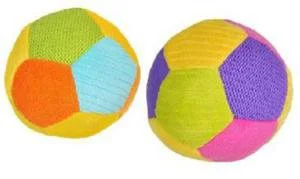 Велюровый мяч BabyOno, 12 см
