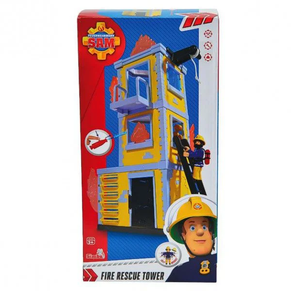 Baza mare pentru antrenament Fireman Sam cu figurina