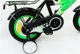 Bicicleta pentru copii Baby Mix Green cu 4 roti