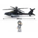 Constructor Sluban Army AH-64 &quot;APACHI&quot; Helicopter