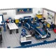 Конструктор Sluban Formula F1 &quot;BLUE LIGHTNING&quot; Maintenance Station