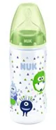Бутылочка пластиковая NUK First Choice с силиконовой соской (0-6 мес.), 300 мл