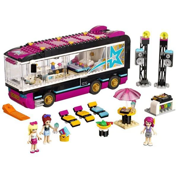 LEGO Friends - Гастрольный автобус поп-звезды