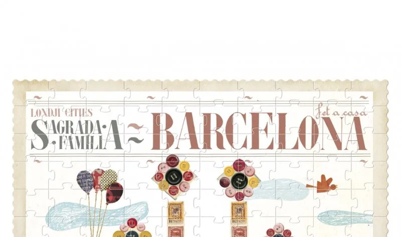 Puzzle Londji Barcelona Sagrada Familia, 200 piese