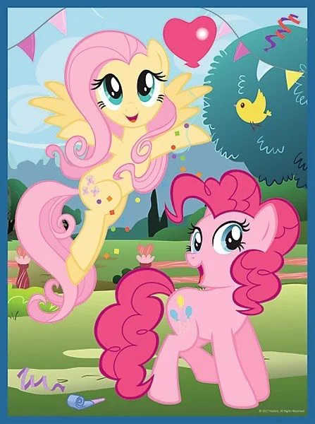 Пазл+memos Trefl Hasbro My little Pony &quot;Friendship is magic&quot; 2 в 1 (30+48 эл.)