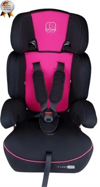 Scaun auto BabyGo Freemove Pink, 9-36 kg