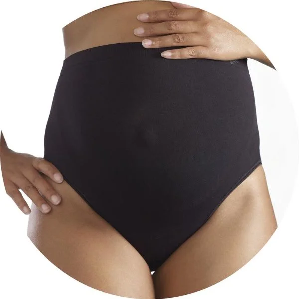 Chilotei pentru gravide Cantaloop Essentials Black cu centura integrata, marimea S