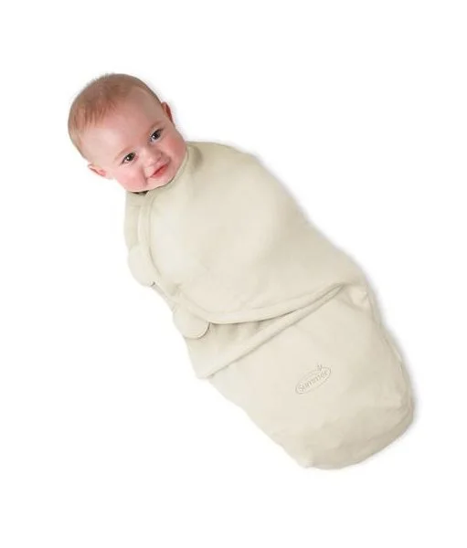 Sistem de infasare pentru bebelusi Summer Infant SwaddleMe Ivory (4-6 luni)