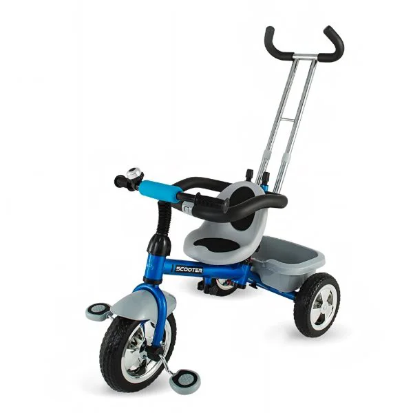 Трицикл DHS Scooter Plus синий