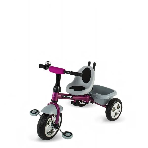 Трицикл DHS Scooter Plus фиолетовый