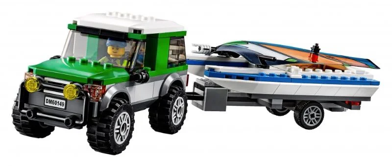 LEGO City - Внедорожник с прицепом для катамарана