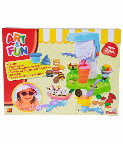 Set de creatie Simba Art&amp;Fun Plastilina &quot;Dough Set Ice Cream&quot;