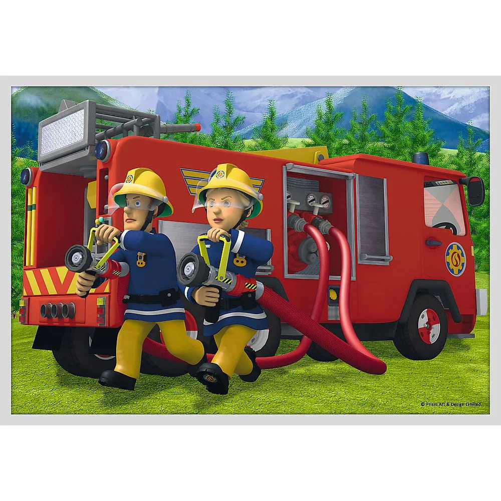 Puzzle Trefl 10 in 1 Salvarile pompierului Sam