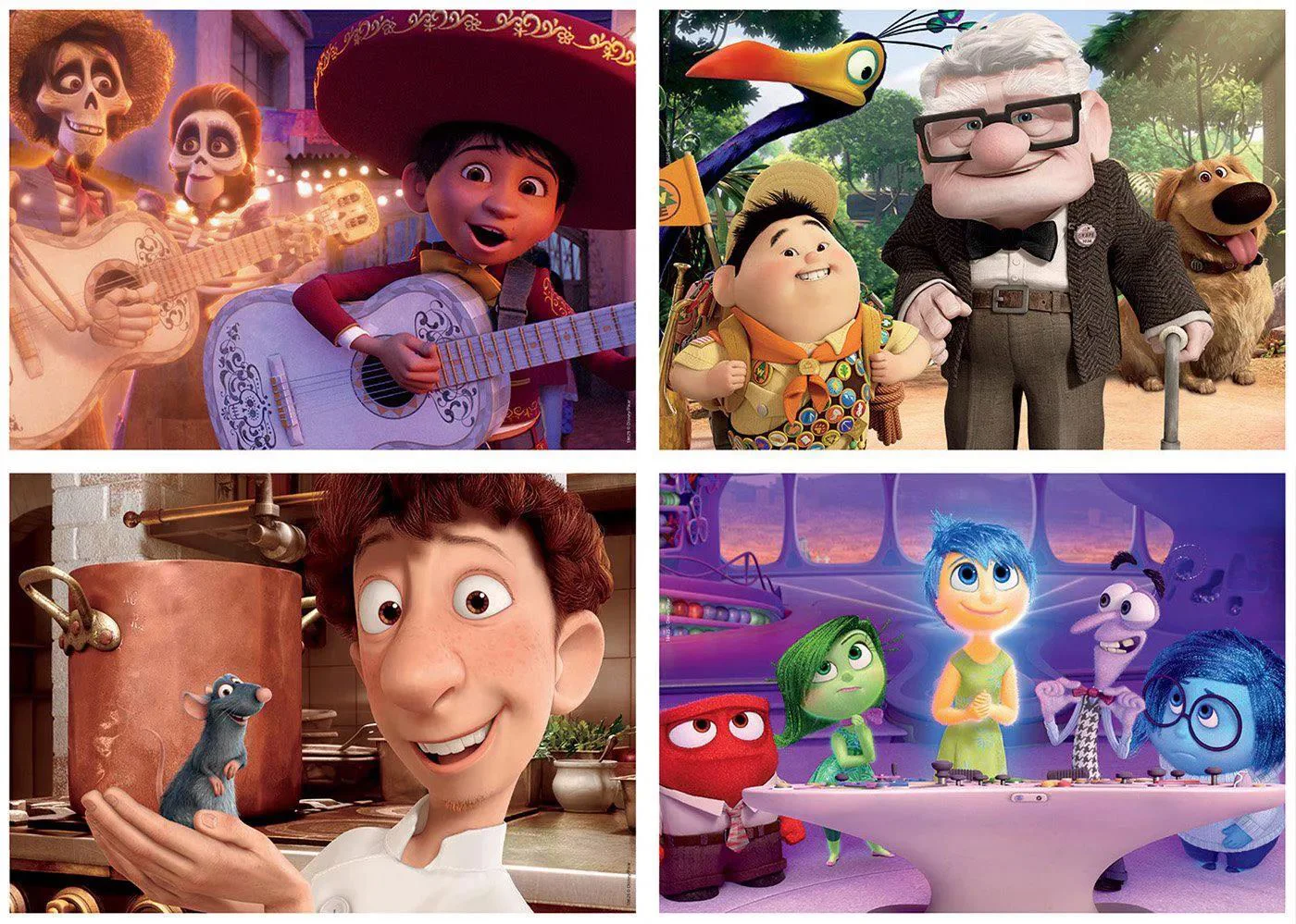 Пазл Educa 4 в 1 Junior Puzzles Disney Pixar