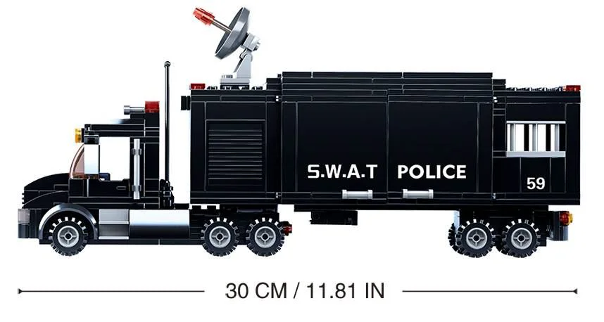 Constructor Sluban Police, Vehicul la comanda