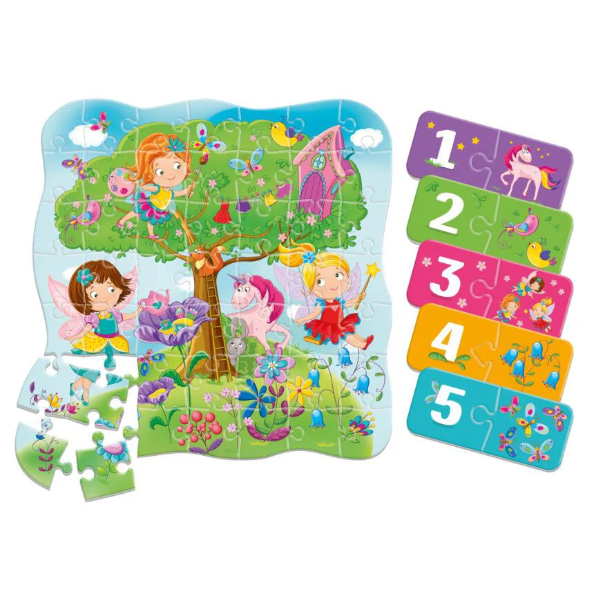 Puzzle Roter Kafer 2 in 1 Zanele, 49 piese