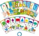 Joc de dezvoltare Vladi Toys Cartonase cu inel, Cifre si Figuri geometrice