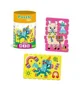 Puzzle din betisoare Roter Kafer Cute, 16 piese