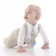 Cravata bebelusi cu accesoriu de dentitie BabyJem Albastra