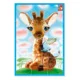 Puzzle moale Vladi Toys Girafa A5, 12 piese