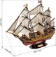 Puzzle 3D CubicFun HMS Victory, 189 piese