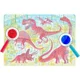 Puzzle Londji Discover the Dinosaurs, 200 piese