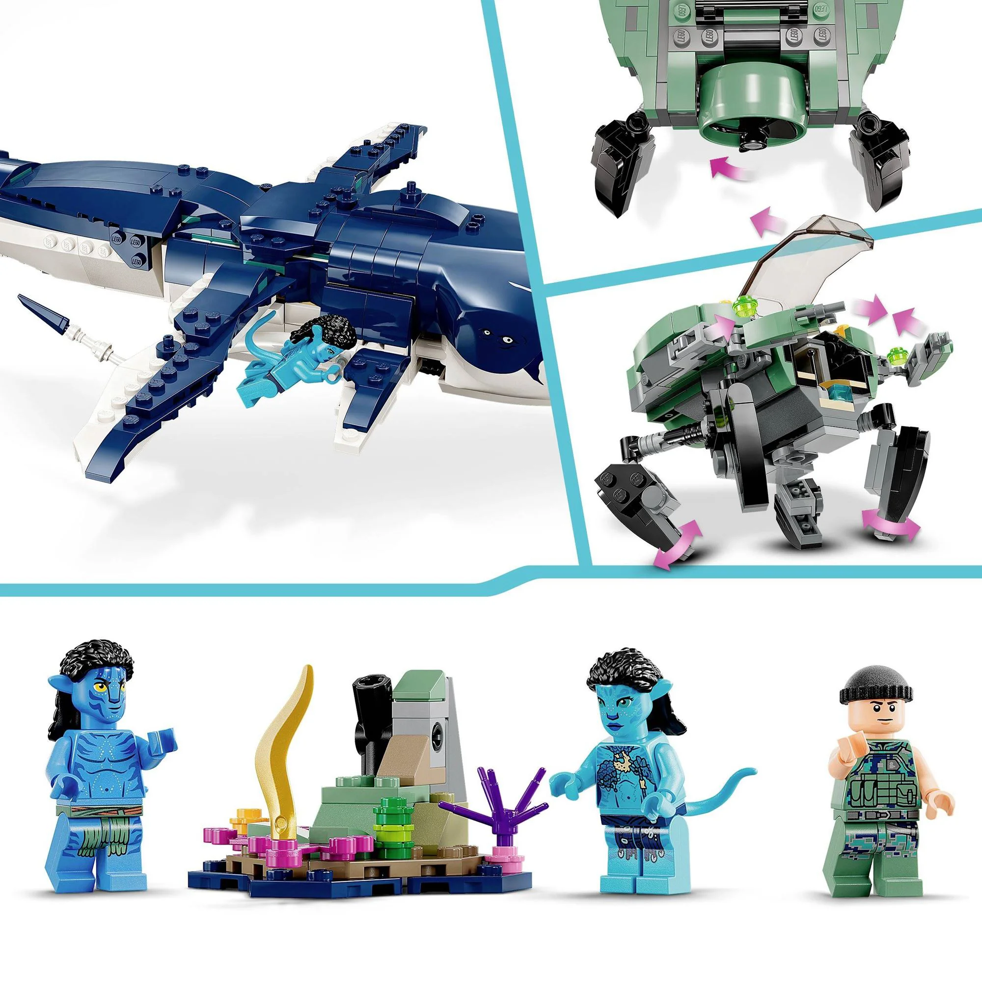 LEGO Avatar Payakan the Tulkun & Crabsuit