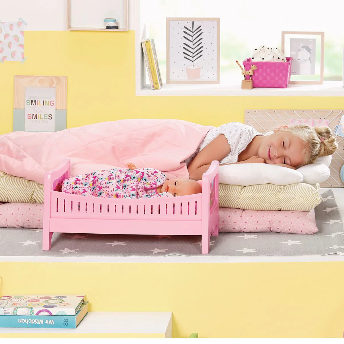 Кроватка для куклы Baby Born 43 см