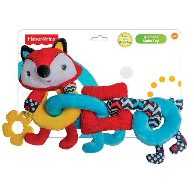 Мягкая игрушка Fisher Price с различными текстурами