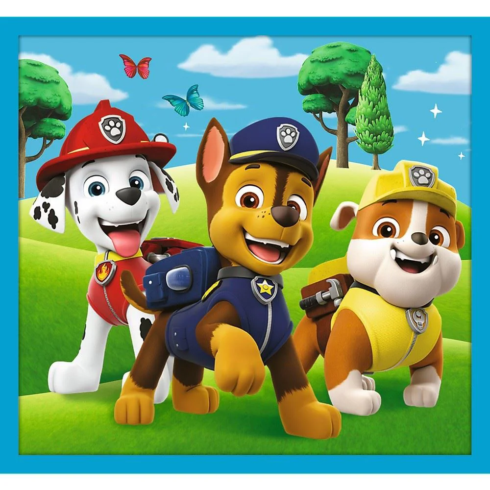 Puzzle Trefl 10 in 1- Reliable Paw Patrol team