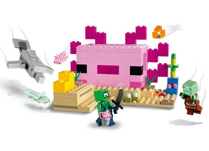LEGO Minecraft Дом Аксолотля