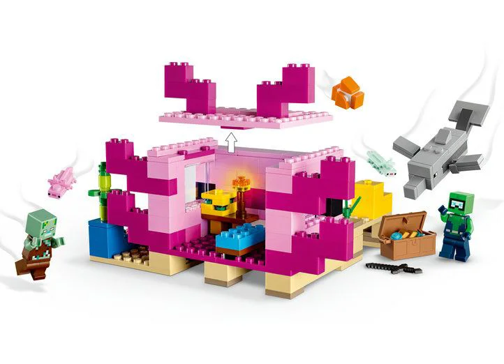 LEGO Minecraft Дом Аксолотля