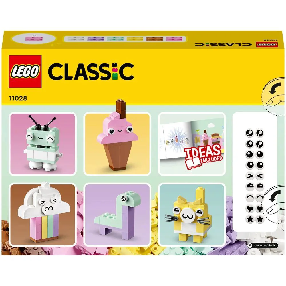 LEGO Classic - Креативное веселье в пастельных тонах