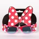 Ochelari de soare pentru copii cu protectie UV Minnie roz/rosu