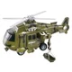 Masina cu inertie Wenyi Elicopter militar (1:20)