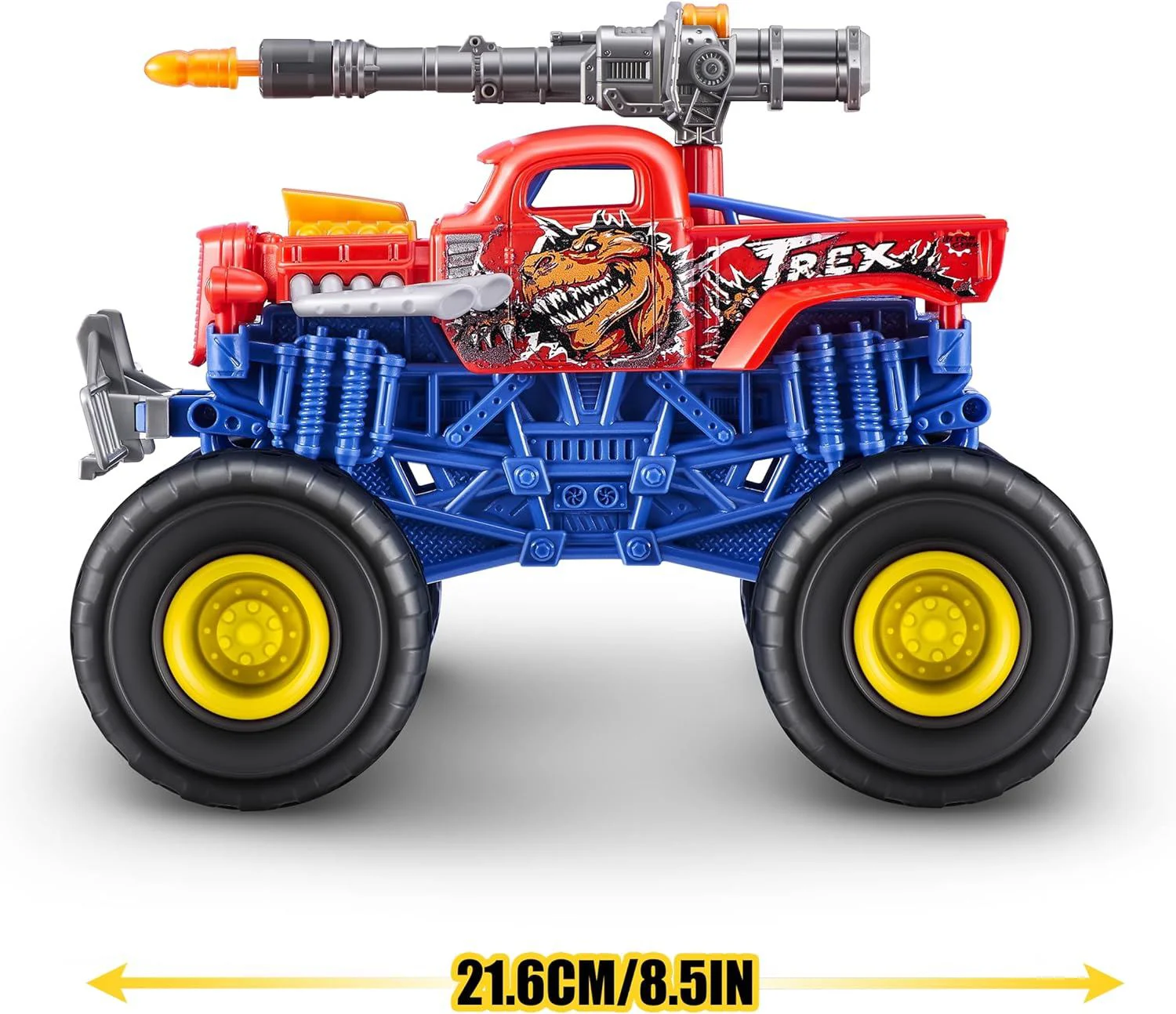 Masinuta Zuru Metal Machines Monster Truck Wars T-Rex, 28 cm