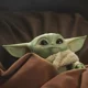 Jucarie de plus Hasbro Baby Yoda, 19 cm