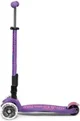 Trotineta pliabila Micro Maxi Deluxe Foldable LED Purple