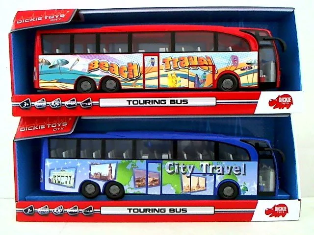 Autobuz Dickie Touring Bus, 34 cm