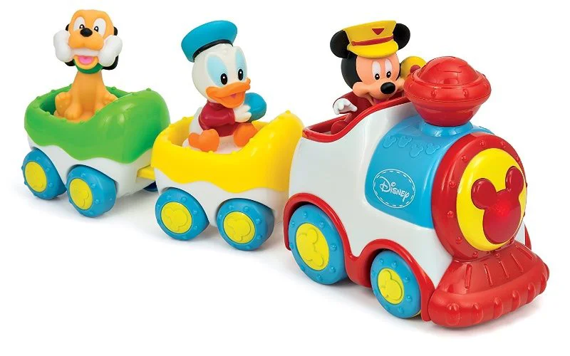 Музыкальный поезд Clementoni Baby Disney Микки Маус