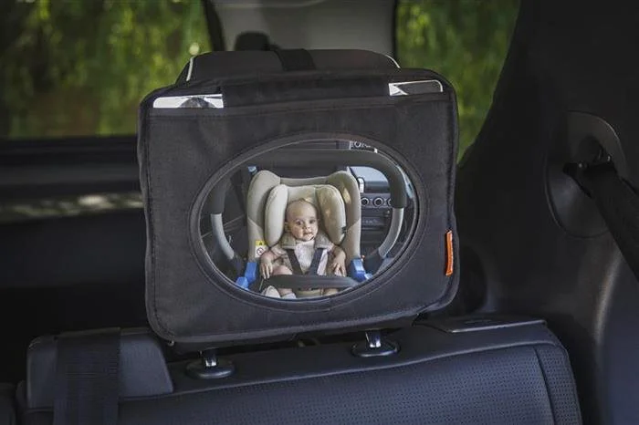 Oglinda auto 2 in 1 Apramo pentru supravegherea bebelusilor