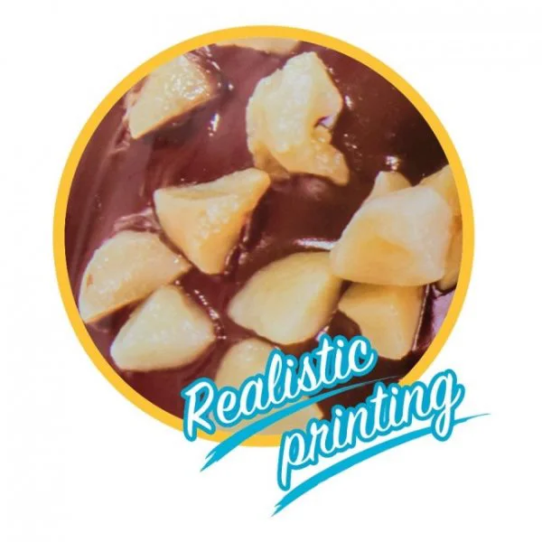 Cerc gonflabil Intex Nutty Chocolate Donut (9+ ani), 114 cm