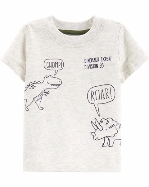 Carter's Комплект 3 в 1 Динозавр - футболка, рубашка и штаны