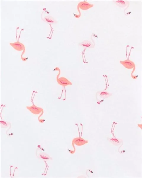 Carter's Set 3 piese Flamingo - 2 body si pantaloni
