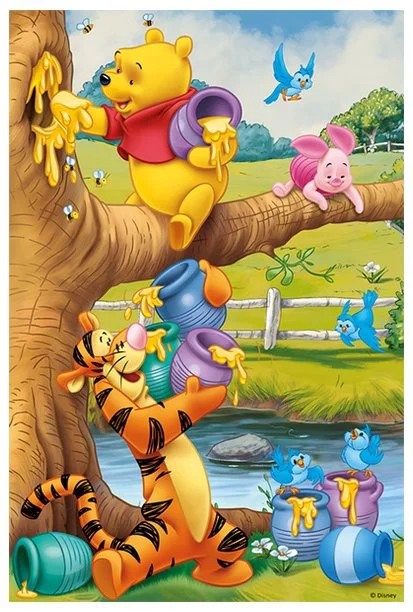 Пазл Trefl Disney Winnie the Pooh "A little something", 60 эл.