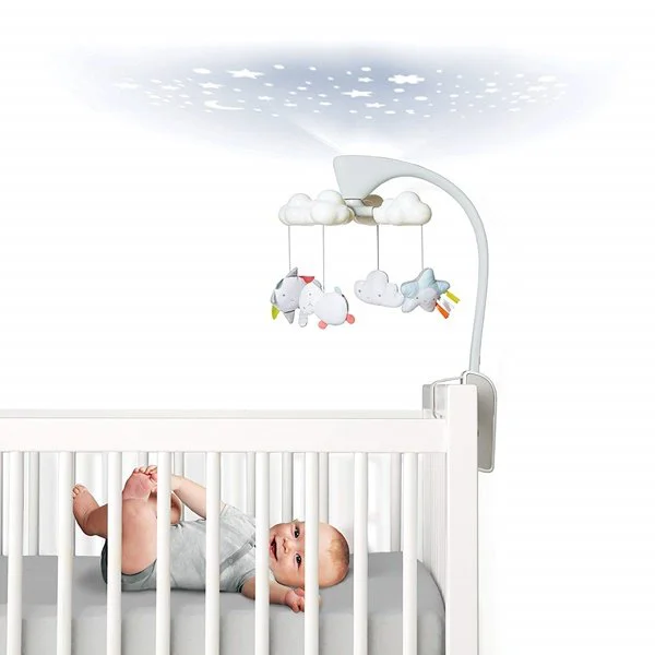 Музыкальный мобиль на детскую кроватку Skip Hop со светом и проектором