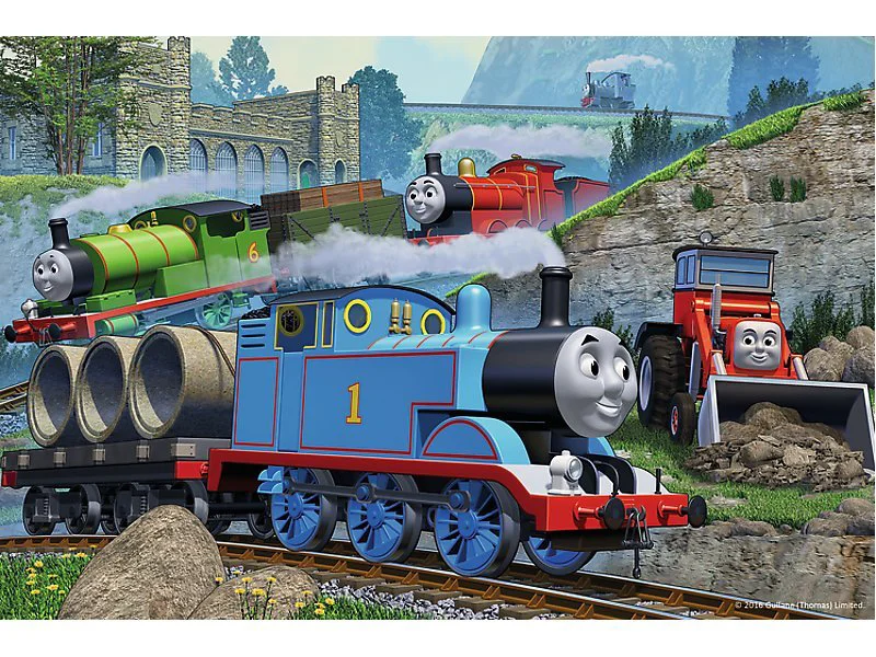 Puzzle Trefl Thomas and Friends - Thomas Adventures, 54 MINI piese