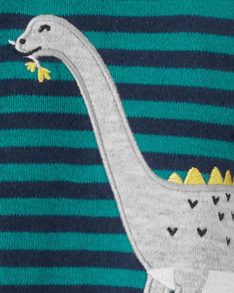 Carter's Pijama verde Dinozaur