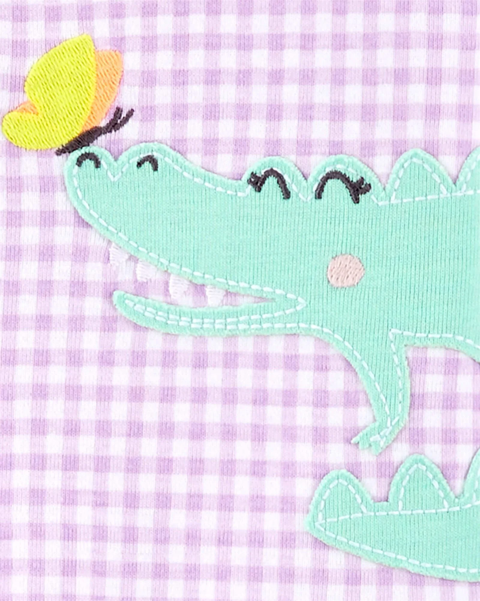 Carter's Пижама фиолетовая Аллигатор